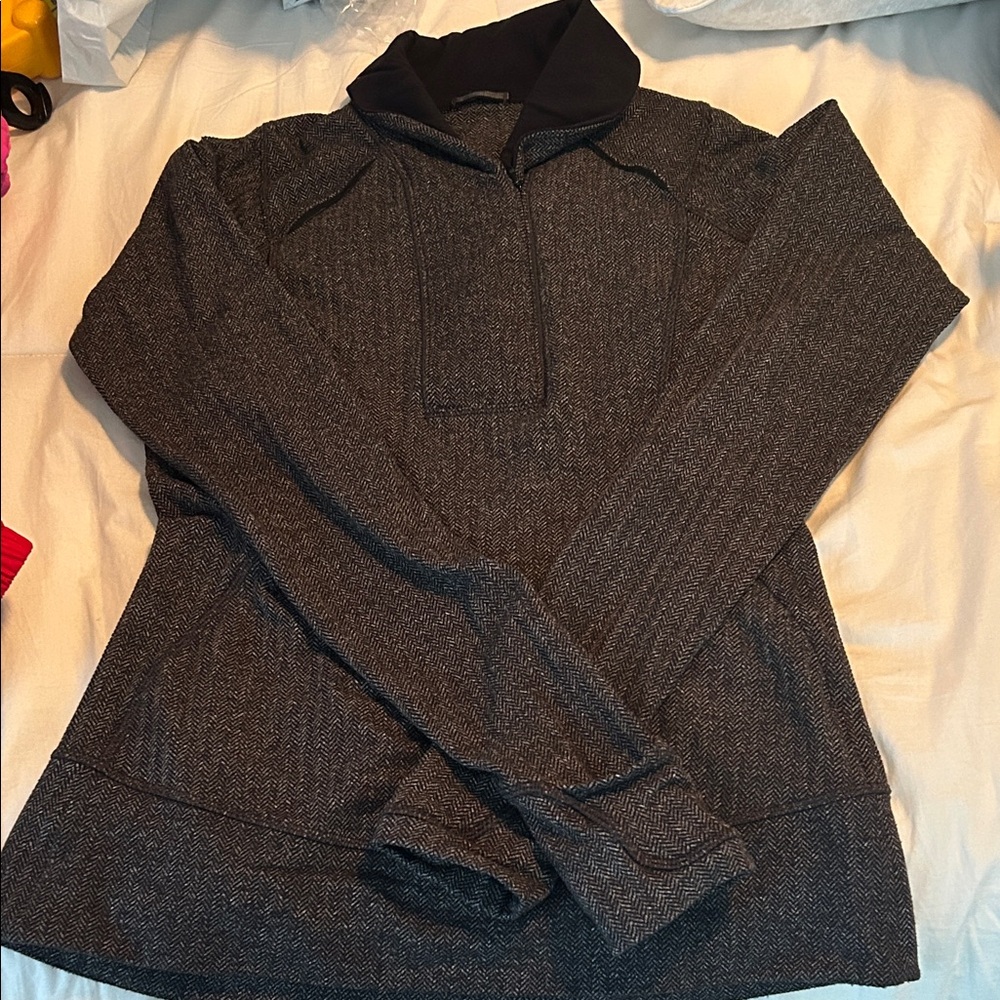 Lululemon Athletica Dark Gray Sweatshirt